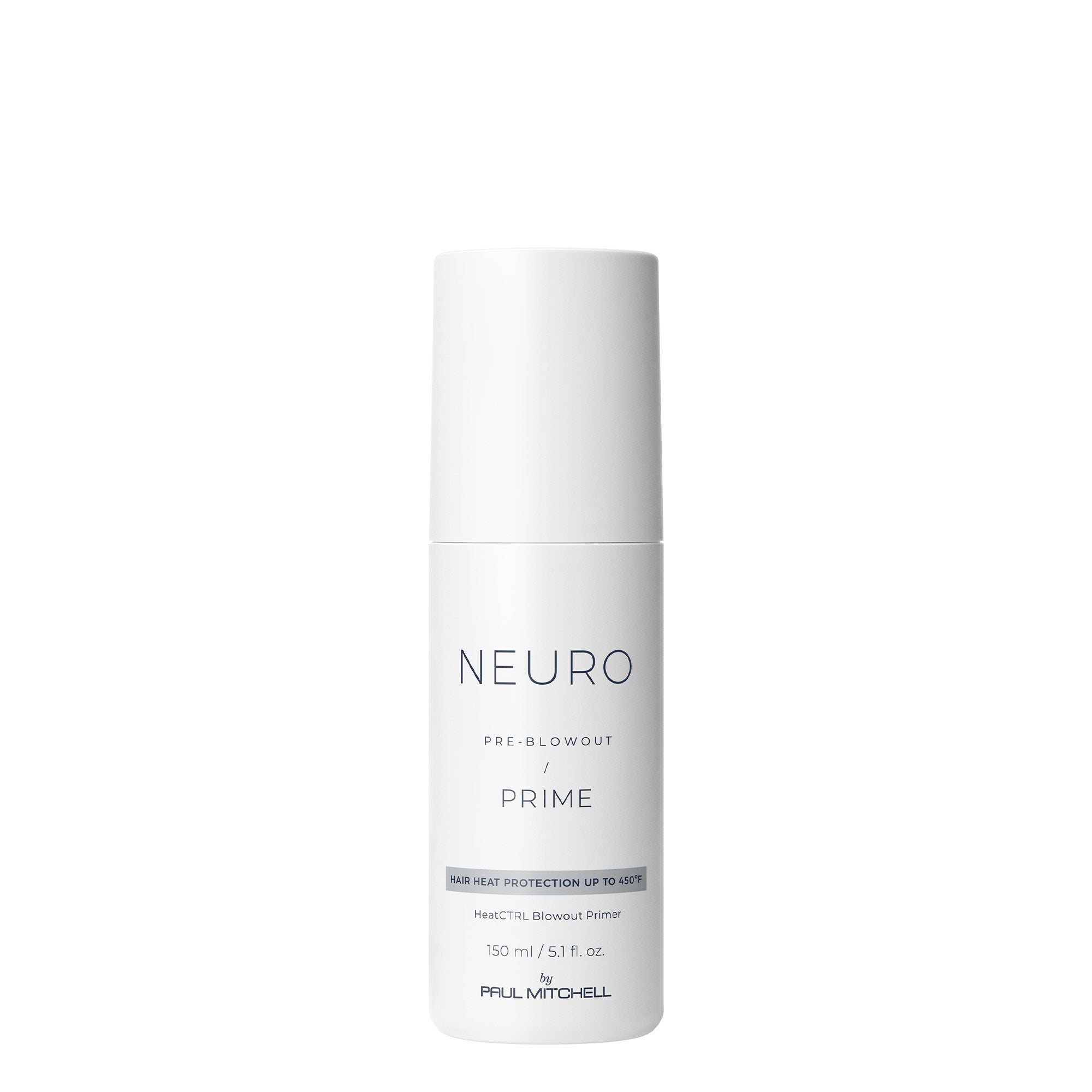 Neuro Prime HeatCTRL Blowout Primer protects against heat damage with thermal protection up to 450°F for all hair types.