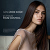 The Neuro Smooth 1.25" Ceramic Straightening & Styling Iron provides 149% more shine and 24-hour frizz control.