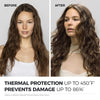 Silky-smooth, shiny results after using Neuro Prime thanks to thermal protection up to 450°F and up to 86% damage prevention.