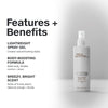 Paul Mitchell Sculpting Spray Gel: lightweight spray formula creates natural-looking styles with a breezy, bright scent.
