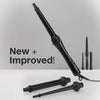 The Paul Mitchell Unclipped 3-in-1 Ceramic Interchangeable Curling Wand is new + improved.