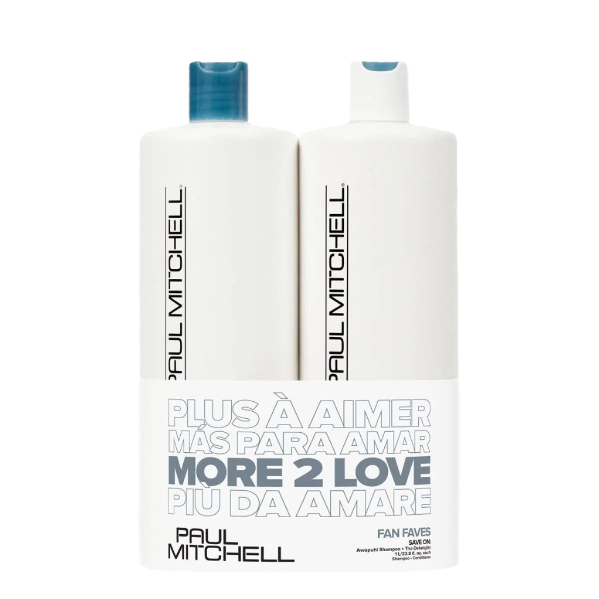 Paul Mitchell Fan Faves Liter Set