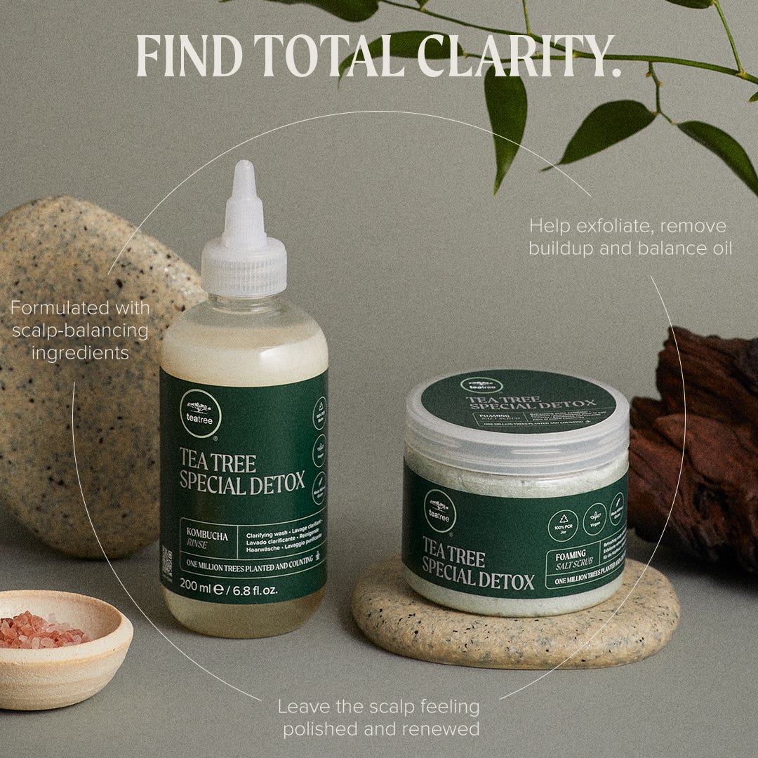 Tea Tree Special Detox Foaming Salt Scrub